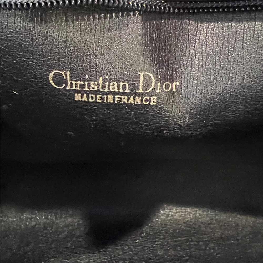 Dior Navy Clutch or Makeup Bag - Picture 15 of 15